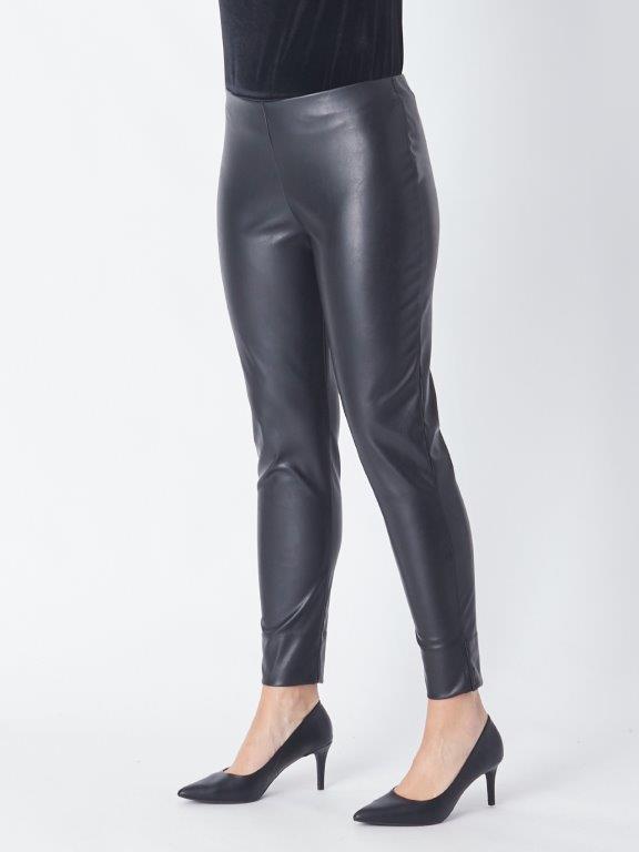 LUNA SKY | Leather Look Leggings