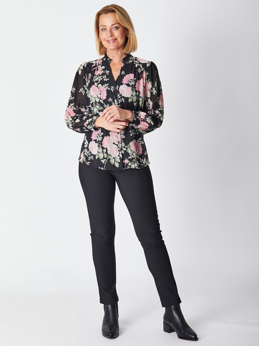 CORDELIA ST | Rozell Chiffon Blouse