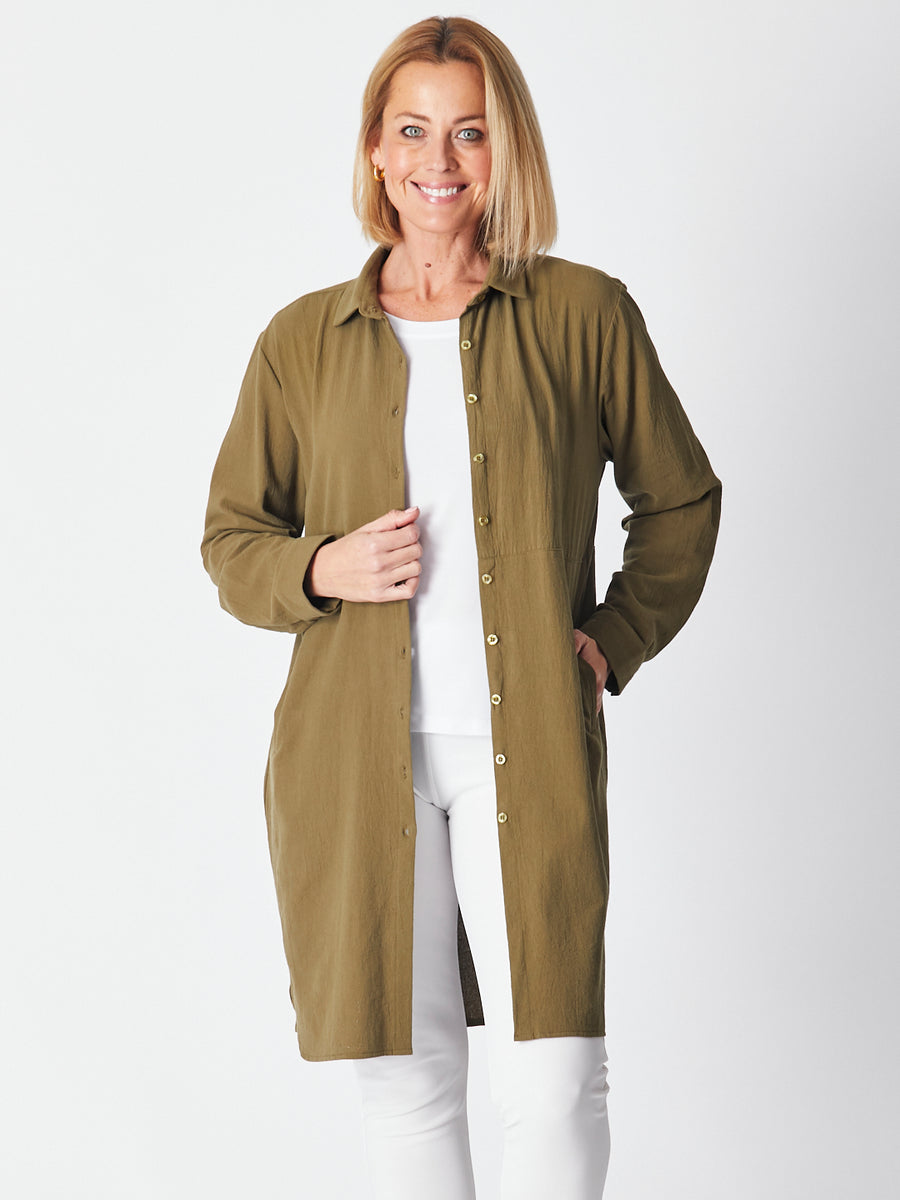 CORDELIA ST | Splice Tunic Shirt