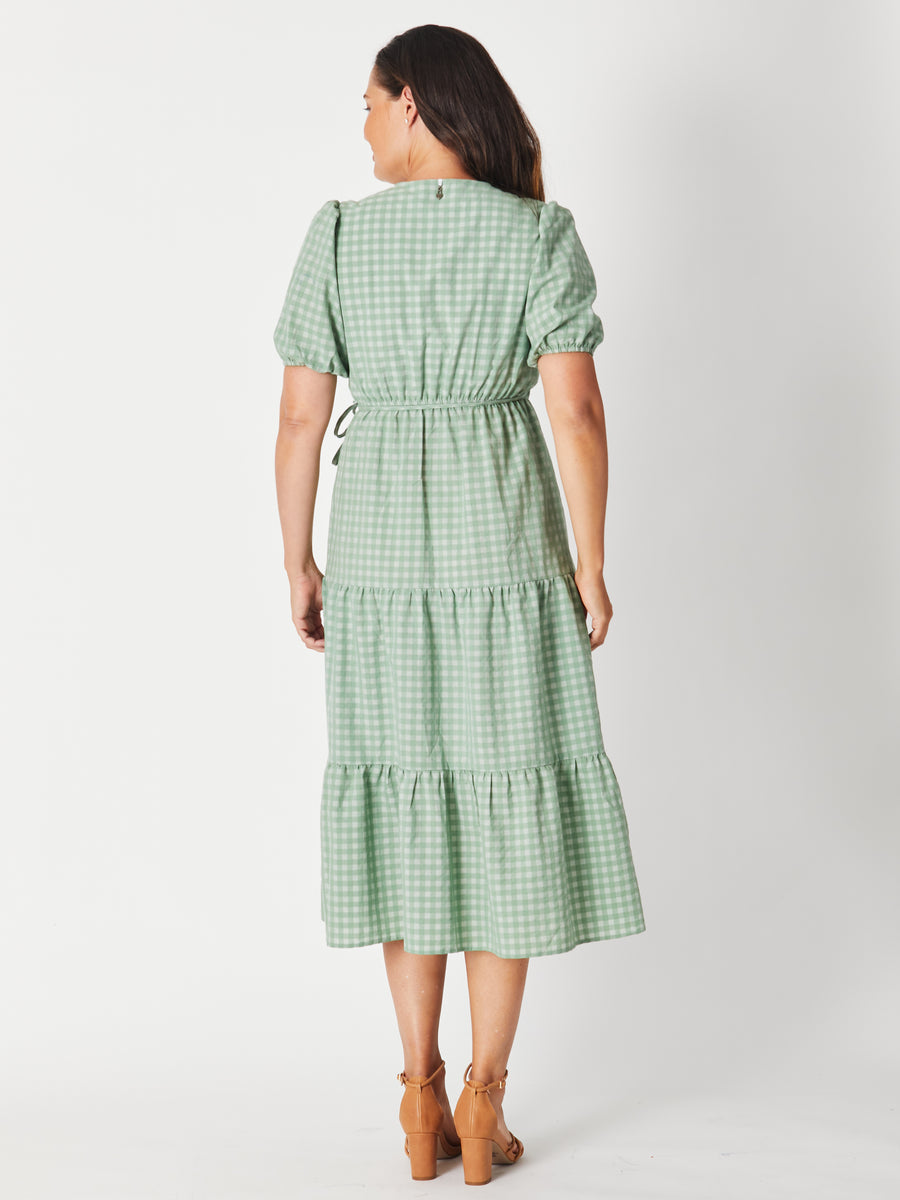 LUNA SKY | Gingham Dress