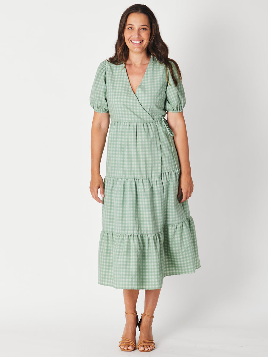 LUNA SKY | Gingham Dress