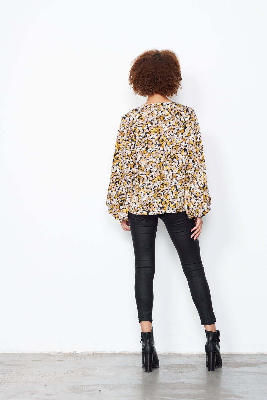 CAJU | Autumn Print Blouse