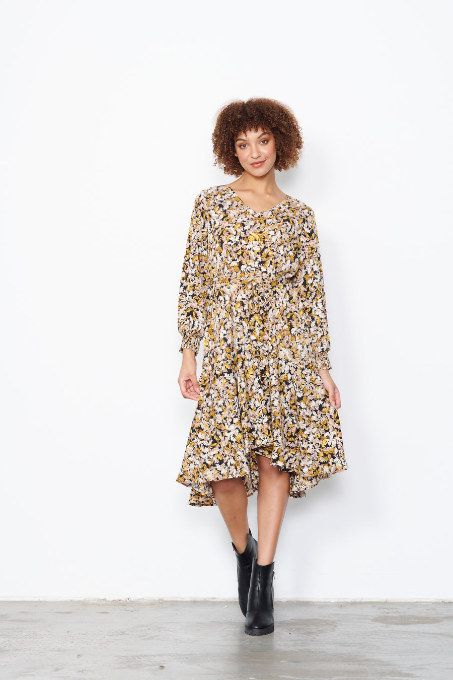 CAJU | Autumn Print Dress