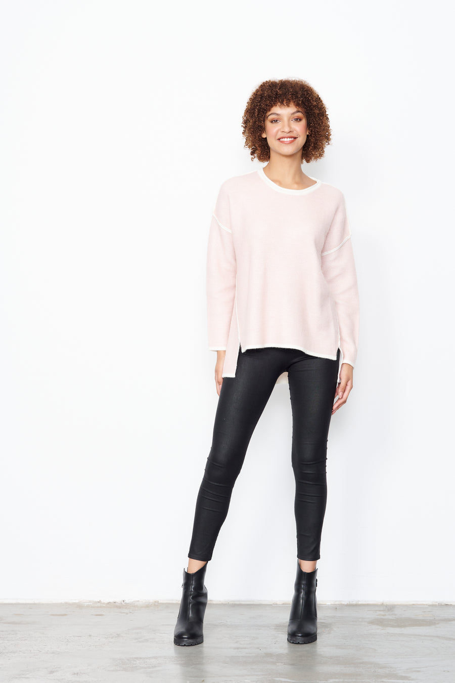 CAJU | Split Hem Jumper