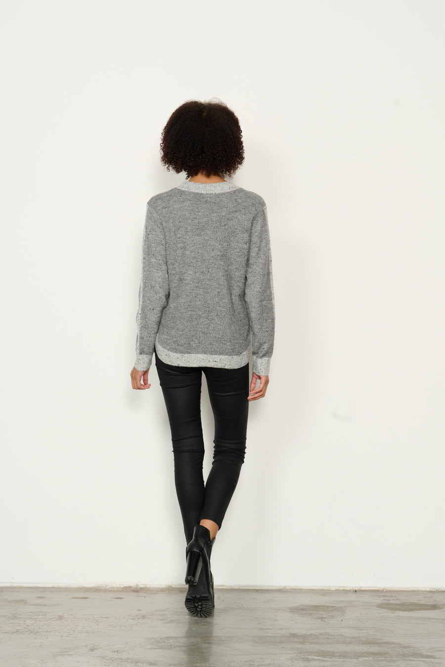 CAJU | Scoop Hem Jumper