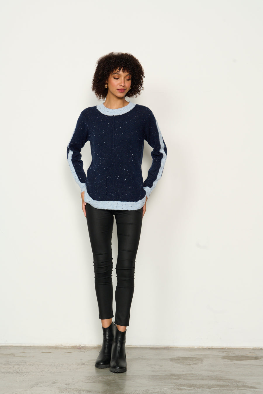 CAJU | Scoop Hem Jumper