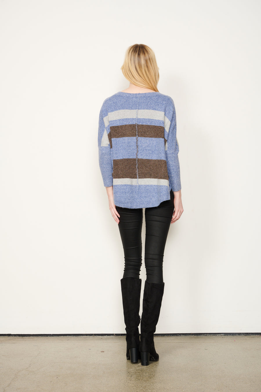 HOLMES & FALLON | Striped Jumper