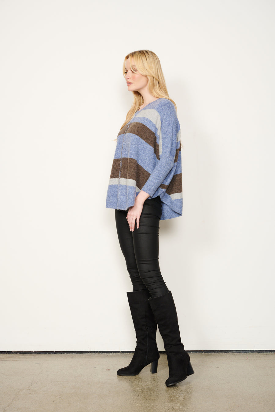 HOLMES & FALLON | Striped Jumper