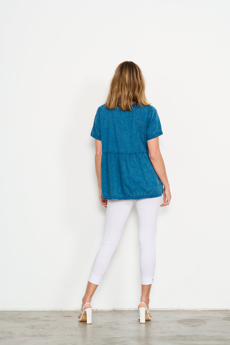 HOLMES & FALLON | Jacquard Blouse