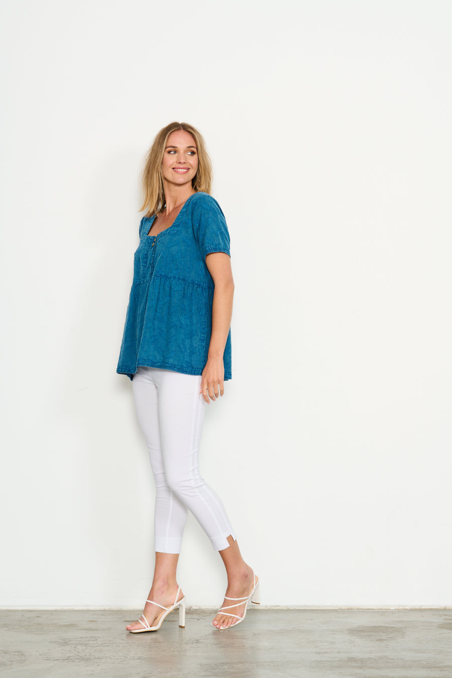 HOLMES & FALLON | Jacquard Blouse