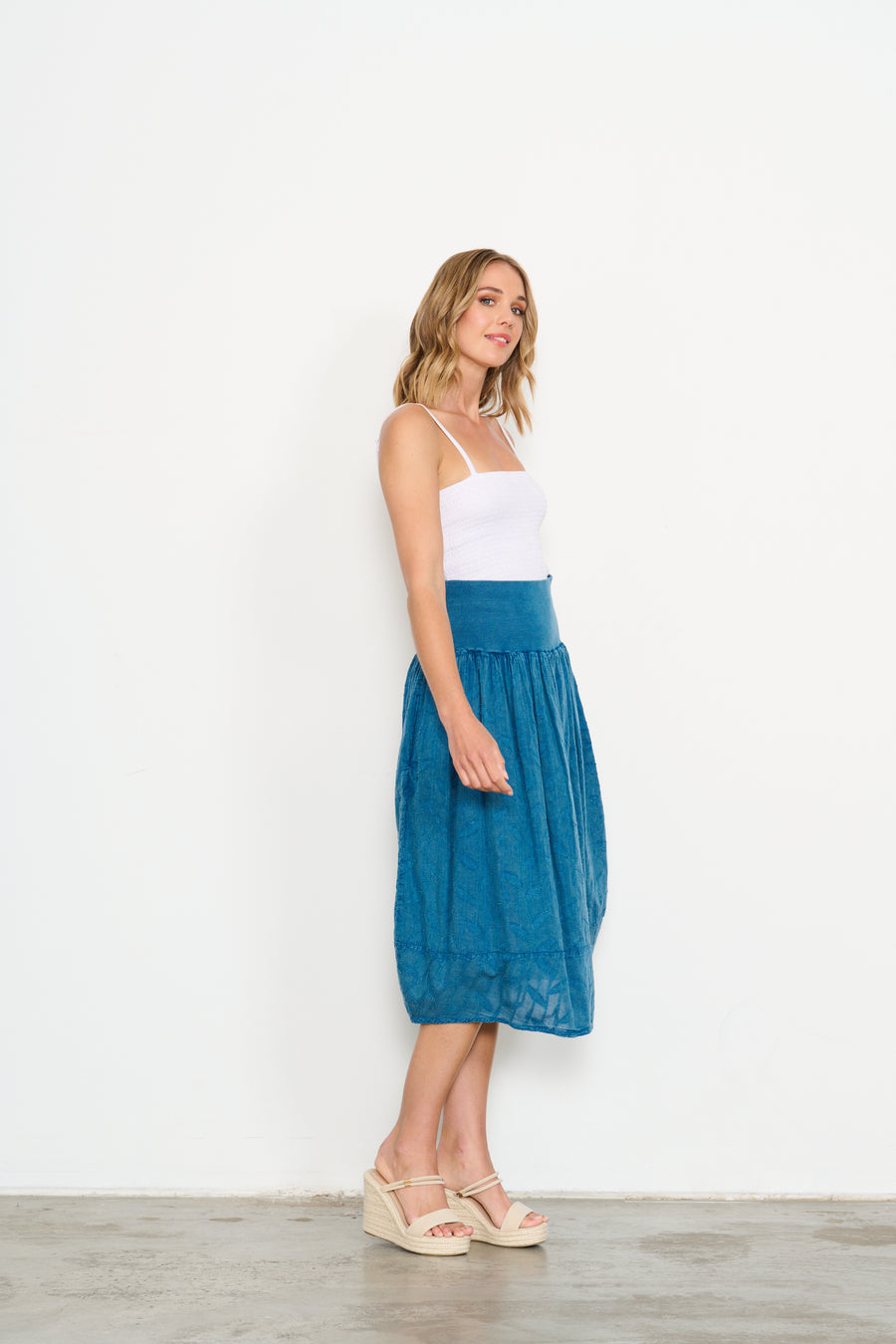 HOLMES & FALLON | Jacquard Skirt