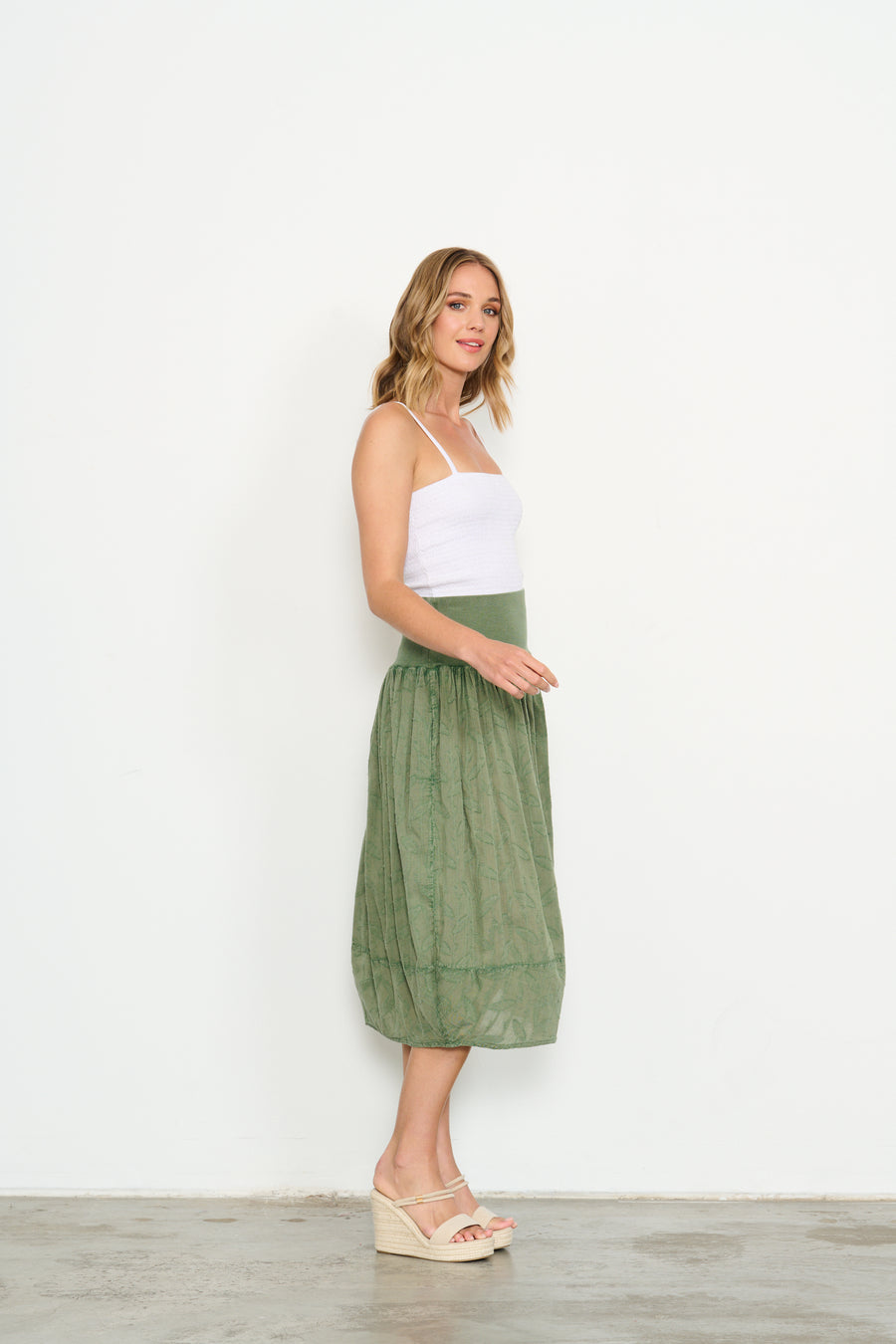 HOLMES & FALLON | Jacquard Skirt