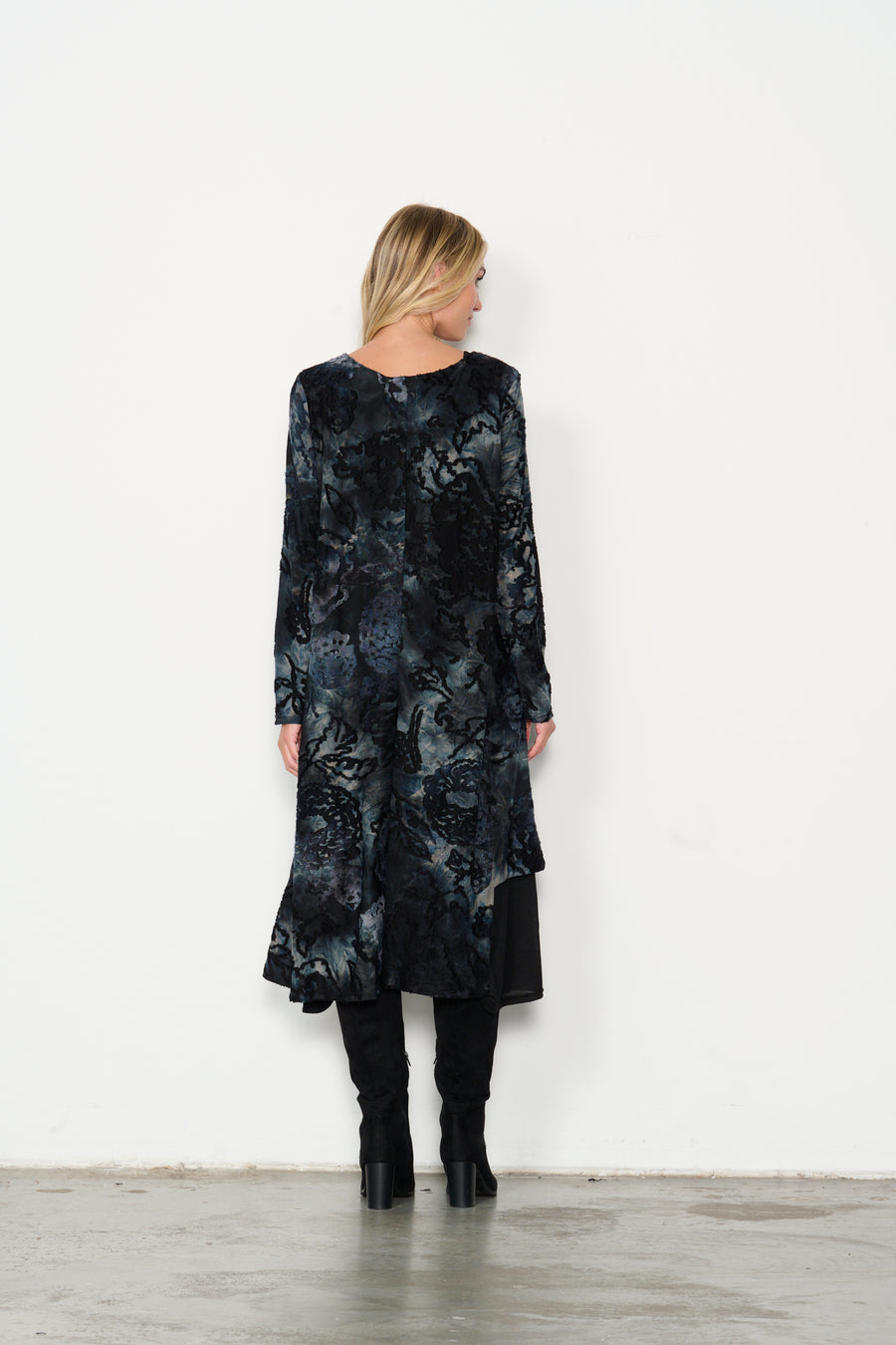 HOLMES & FALLON | Jacquard Print Dress