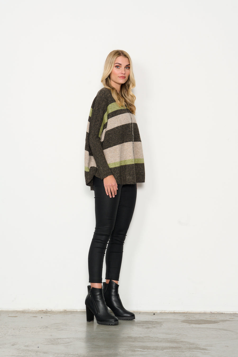 HOLMES & FALLON | Striped Jumper