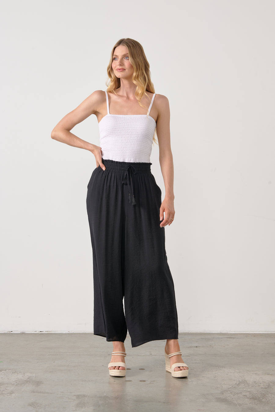 HOLMES & FALLON | Wide Leg Pant