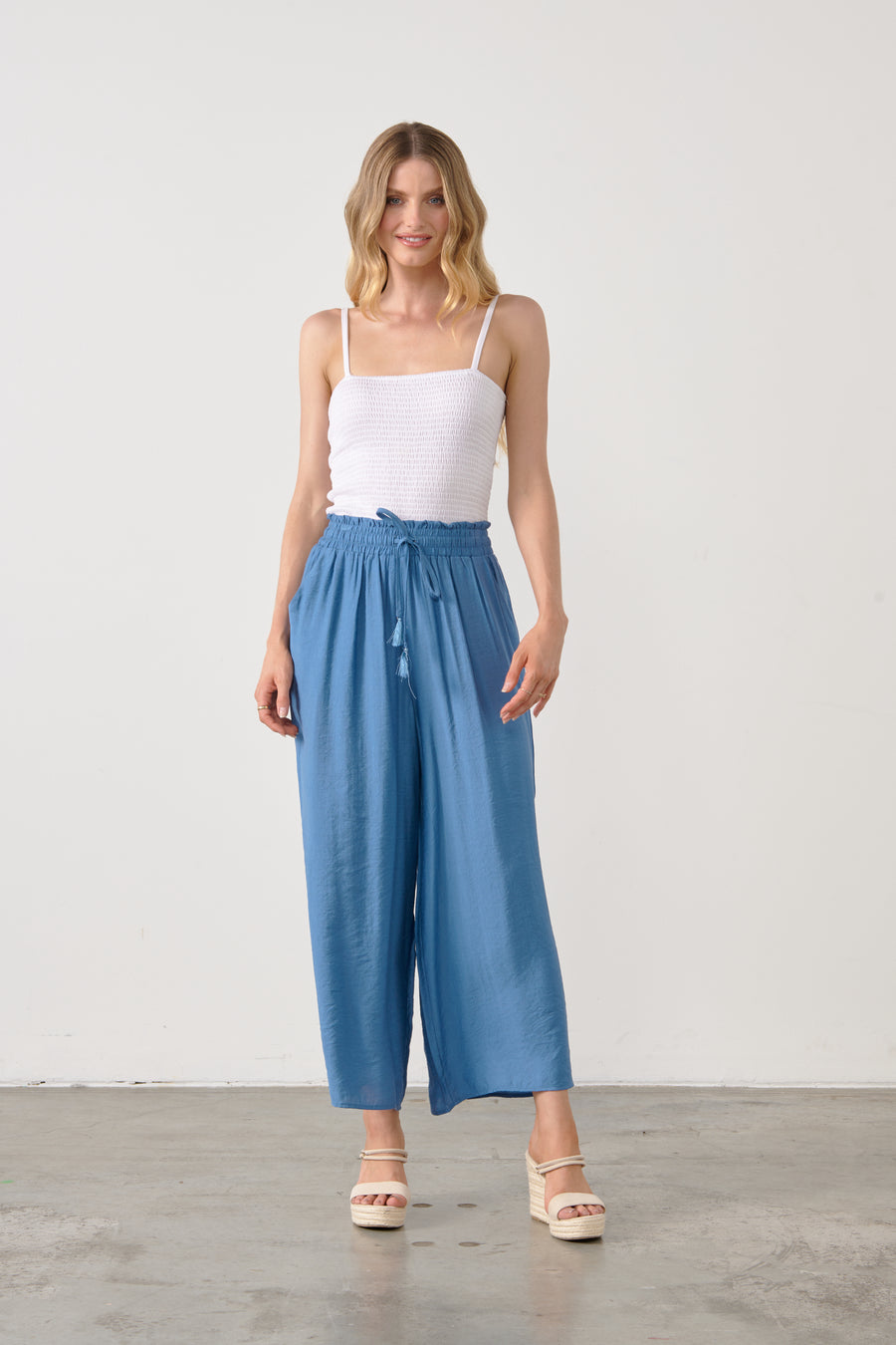 HOLMES & FALLON | Wide Leg Pant