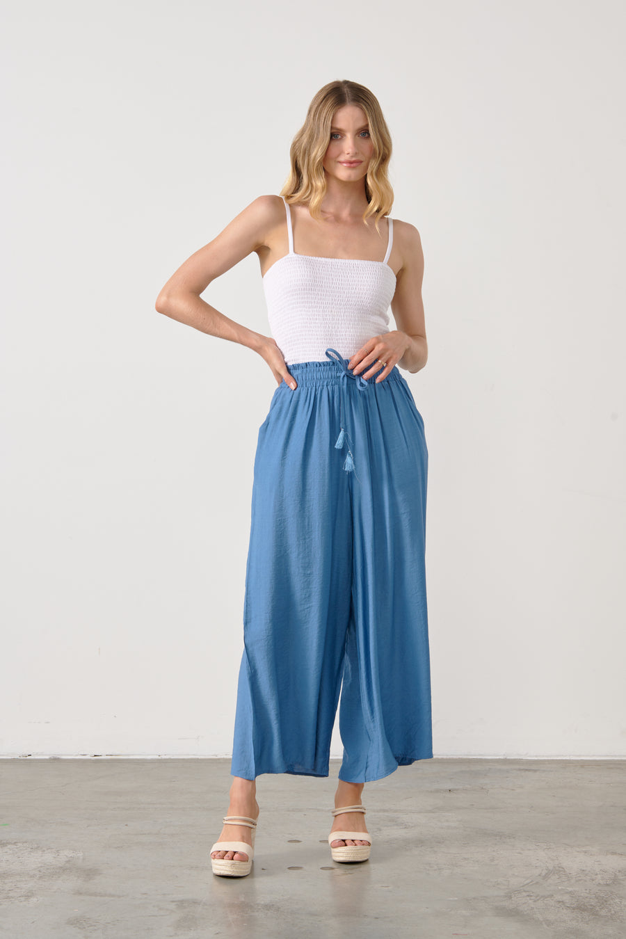 HOLMES & FALLON | Wide Leg Pant