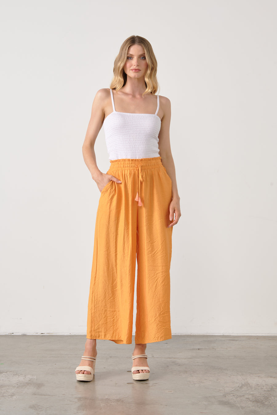 HOLMES & FALLON | Wide Leg Pant