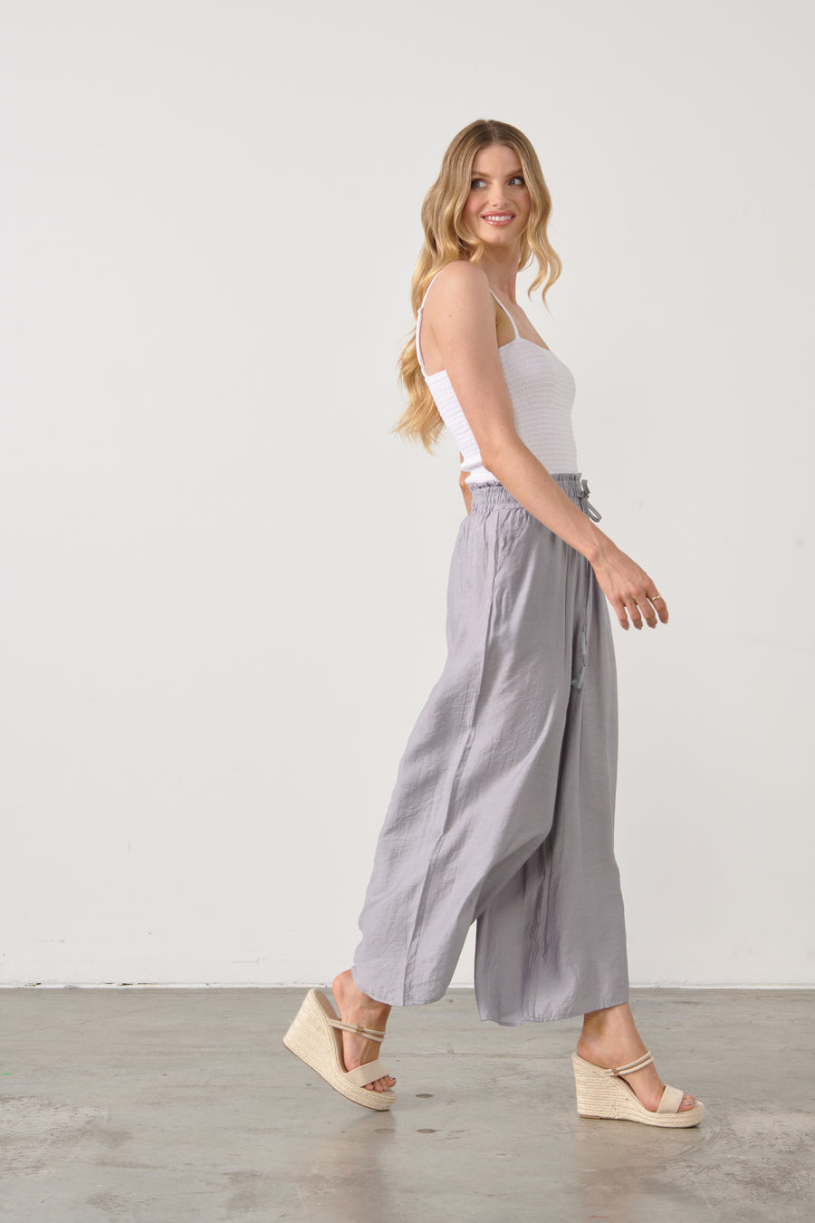 HOLMES & FALLON | Wide Leg Pant