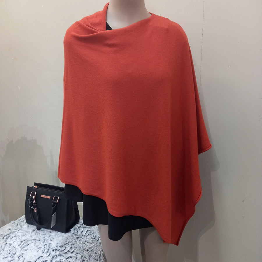 AMBERLENE | Plain Poncho