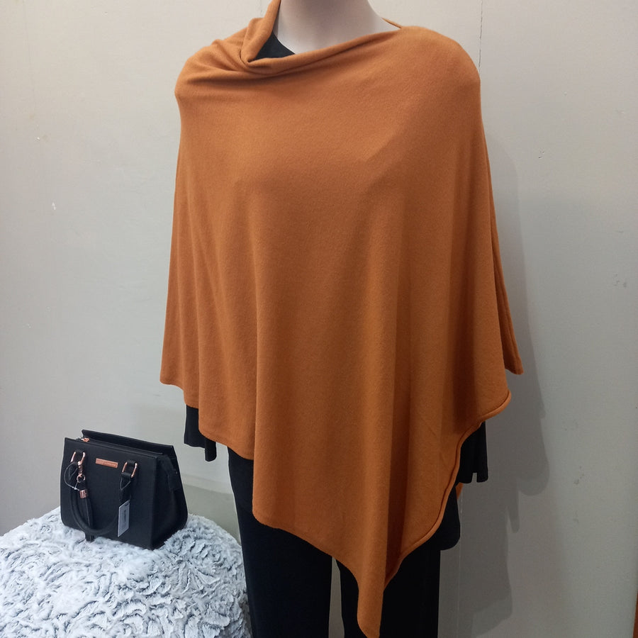 AMBERLENE | Plain Poncho