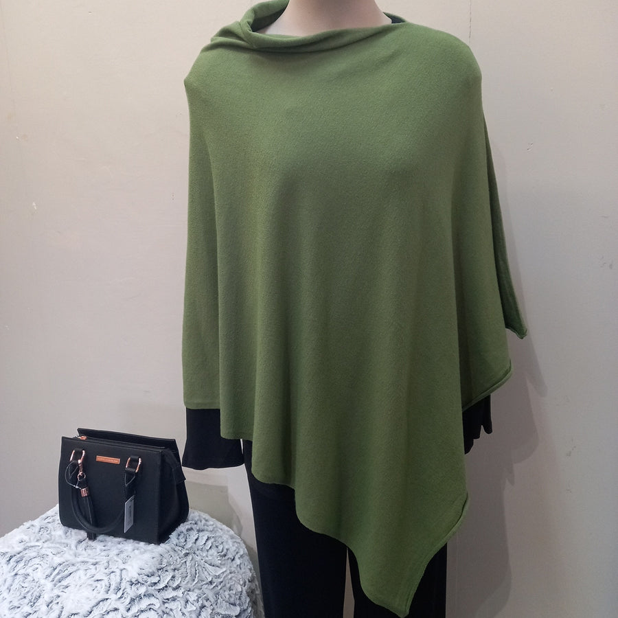 AMBERLENE | Plain Poncho